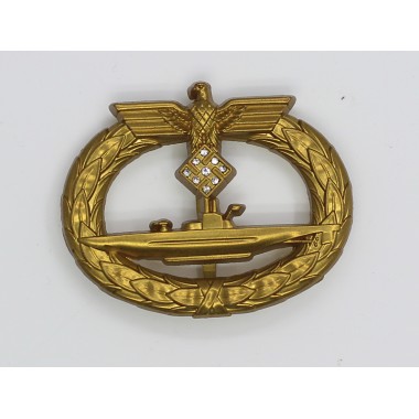 U-boat War Badge with Diamonds