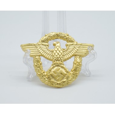 WW2 German Police General Cap Badge