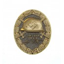 1944 Wound Badge in Gold