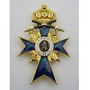 Bavarian Merit Cross with Swords Officer Grade