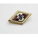 Golden Hitler Youth Badge with Oakleaves 