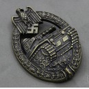 Panzer Assault Badge in Bronze with LDO Box