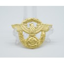 WW2 German Police General Cap Badge