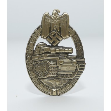 Panzer Assault Badge in Bronze（Brass）