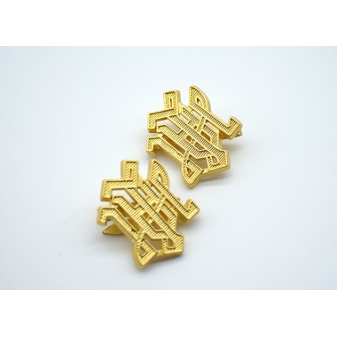 Leibstandarte Shoulder Board Cypher in Gold