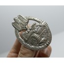 Panzer Assault Badge in Silver（Nickel Silver）