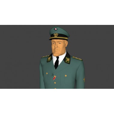 Police General Tunic with  Collar Tabs and Shoulderboards,Alte Kampfer Chevron ,Eagle,Blood Order ribbon