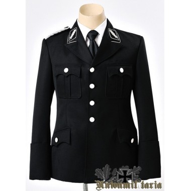 SS Officer M32 Himmler Black Tunic 