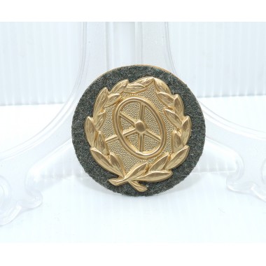 Driver Proficiency Badge in Gold