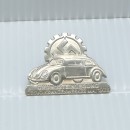 VW Factory Groundstone Laying 1938 Pin in Silver 