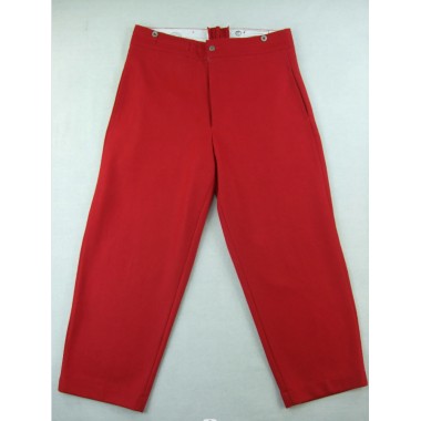 WWI French Army Red Wool Trousers