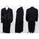 Black Wool Overcoat 
