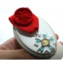 French Legion of Honour Officer Clas in Silver (1st Empire)