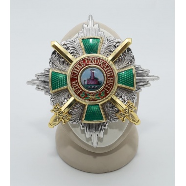 Star of the Order of the Zähringer Lion Commander Class with Swords