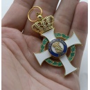 Knight's Cross of the Royal Saxon Order of Albrecht 1st Class with Crown