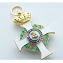 Knight's Cross of the Royal Saxon Order of Albrecht 1st Class with Crown