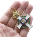 Knight's Cross of the Royal Saxon Order of Albrecht 1st Class with Crown