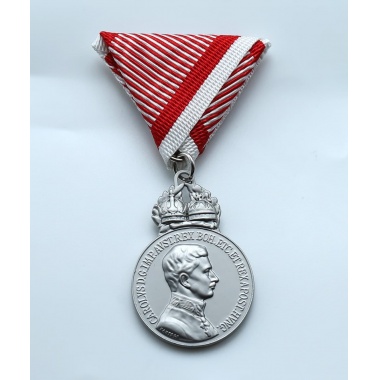 Silver Military Merit Medal,Karl I（Austria-Hungary)