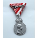 Silver Military Merit Medal with Swords,Karl I（Austria-Hungary)
