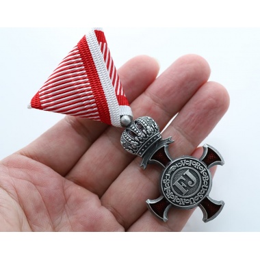 Silver Cross of Merit with the Crown( Austria-Hungary )