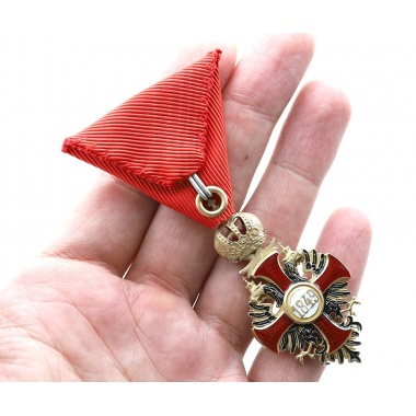 Knight's Cross of the Order of Franz Joseph on the Red Ribbon