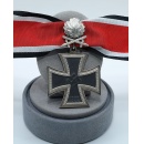 3-piece Knight's Cross with Oak Leaf and Swords (Nickel Silver)