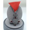 Silver Cross of Merit on the Red Ribbon with the Crown (Austria-Hungary)