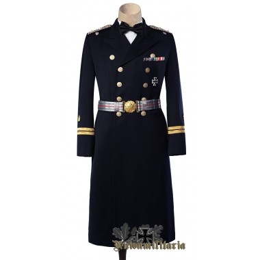 Plain WW1 German Naval Officer Frock Coat without Insignias